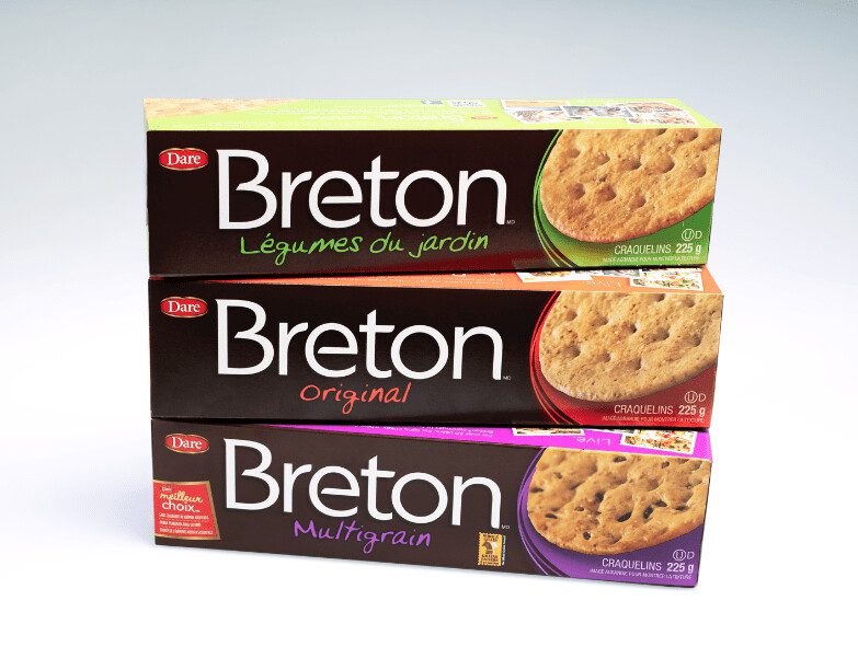 Breton Dare Foods Canada Package Design by Marovino